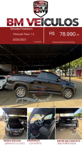Fiat Strada Freedom 1.4 Flex 8V CD 2021