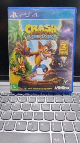 Jogo para PS4 Crash Bandicoot Trilogia original