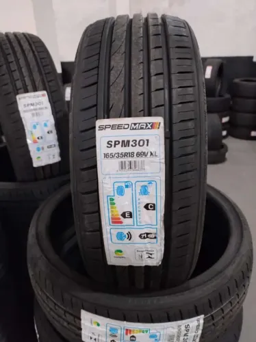Pneu 165/35/18 Speedmax (aro 18 perfil baixo) saveiro palio gol mobi onix celta uno ka
