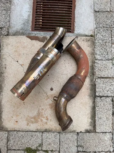 Kit Downpipe + Difusor Inox S10 2.8 Diesel (2012 a 2024) - Strike