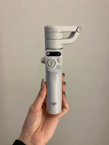Gimbal Estabilizador Imagem Smartphone Osmo Dji Mobile Cor branco