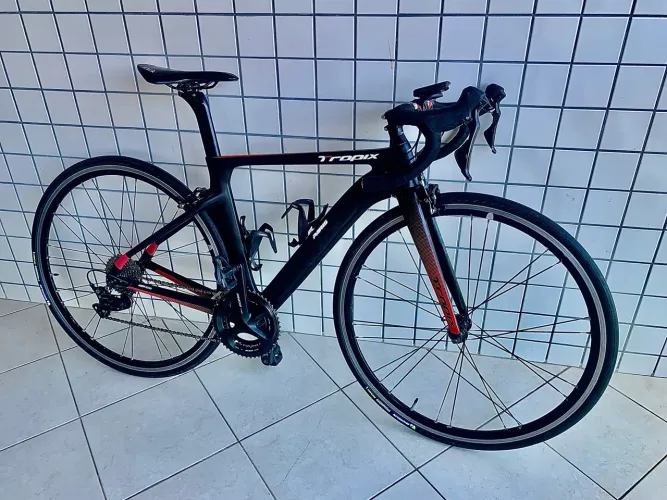 Bike Speed Tropix Paris Carbono Tam 48 - Shimano 105 - 8,4kg - R$ 10.900