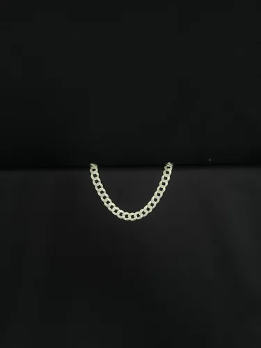 Pulseira Masculina Prata 925 - 6,5mm - 22cm - 10.9g
