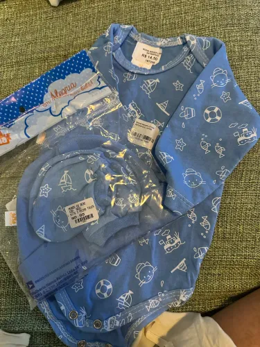 Body + kit de touca, meia e gorro. Novos, nunca usados, 100% algodão, TAM M