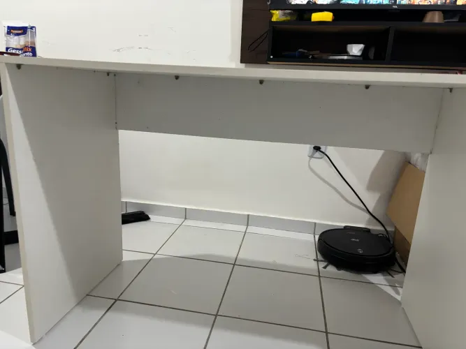Mesa de Escritório / Computador Branca - 110x50 cm