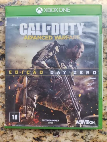 JOGO CALL OF DUTY ADVANCED WARFARE EDIÇÃO DAY ZERO PARA XBOX ONE MIDIA FISICA VALOR SÓ 69,
