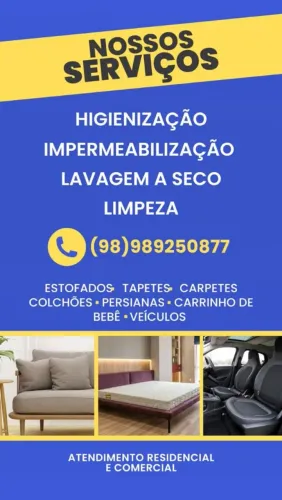 Limpeza a seco de estofados por 100,00 