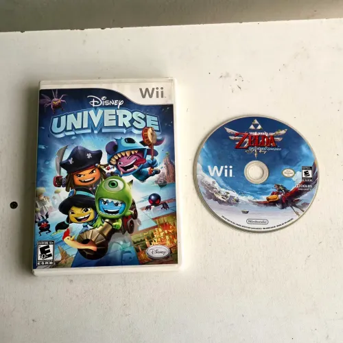 The Legend of Zelda Skyward Sword e Disney Universe - ÓTIMOS - OPORTUNIDADE 
