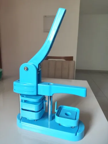 Máquina de bottons quadrada 50x50mm