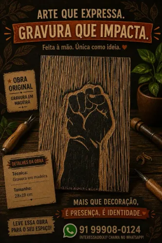 Xilogravura - Resistência