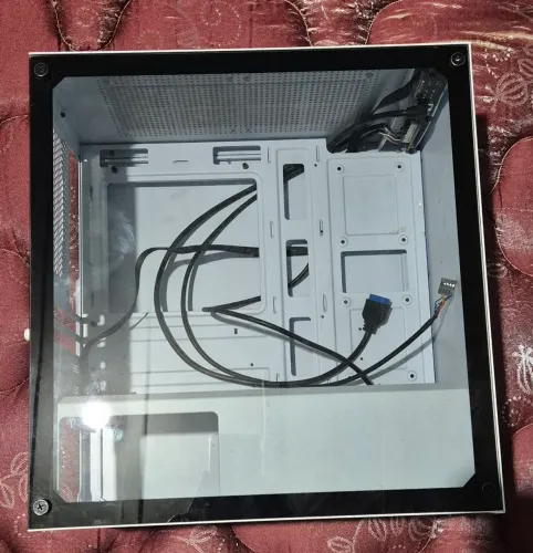 Gabinete Gamer Pichau HX300 Branco (White) com Lateral em Vidro Temperado (PG-HX3-W01).