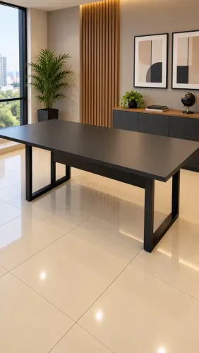 MESA DE REUNIAO 2.00x1.00 LOJA IKONOFFICE