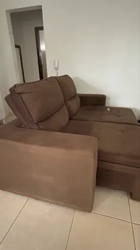 Sofá retrátil 2 lugares