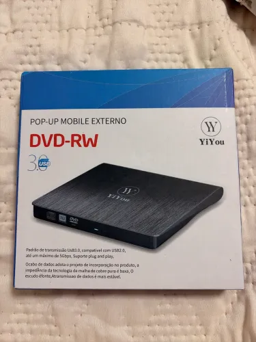 DVD externo para pc e notebook