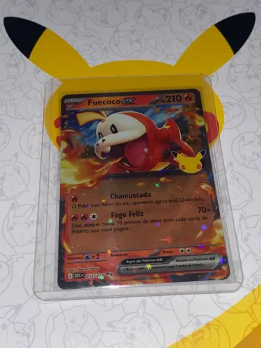 Fuecoco, Espeon, Salamance EX (NM) Celebração de 30 Anos