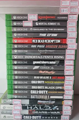Jogos Originais Para Microsoft Xbox ONE & Séries FAT / S / X Mídia Física A Partir DE