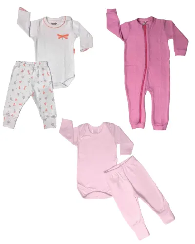 LOTE 8 - 14 Peças NOVAS de Outono/Inverno Para Bebê Menina 1 Ano