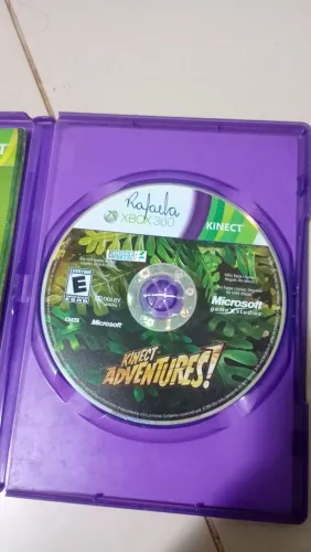 Kinect Adventures de Xbox 360 com manual em perfeito estado