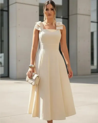 Vestido longuete