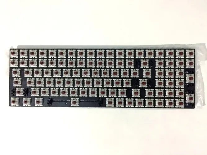 Placa PCB Teclado Mecânico Keychron K4 V2 Layout 96% + Keycaps