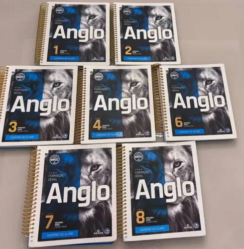 Lote 7 Apostilas Anglo Formação Geral Ensino Médio BNCC Atualizadas