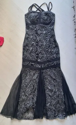 Vestido longo de festa TVZ tamanho 38