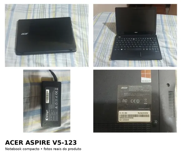 notebook acer semi novo aceito negociação