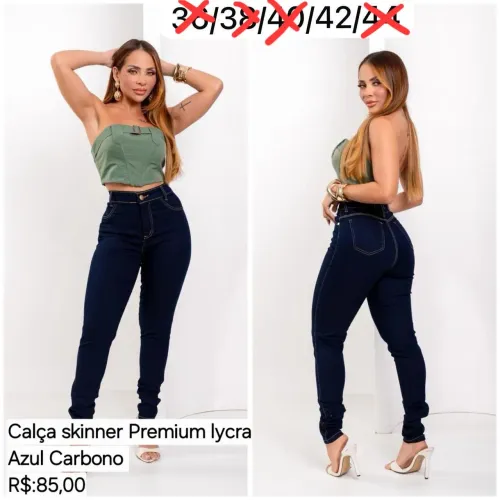 Calças Jeans Skinner Premium Com lycra!