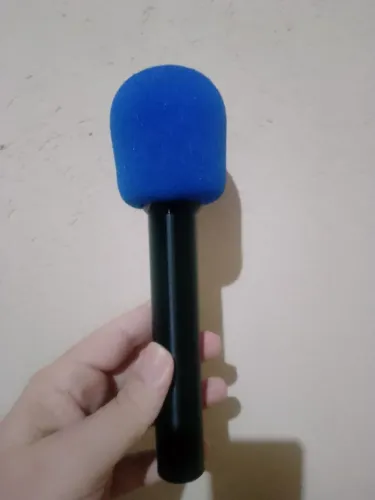 Suporte de Mão BRY para Microfone de Lapela Hollyland Lark M2, com Espuma Antivento<br>