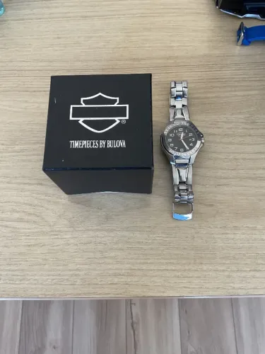 Relógio bulova Harley Davidson