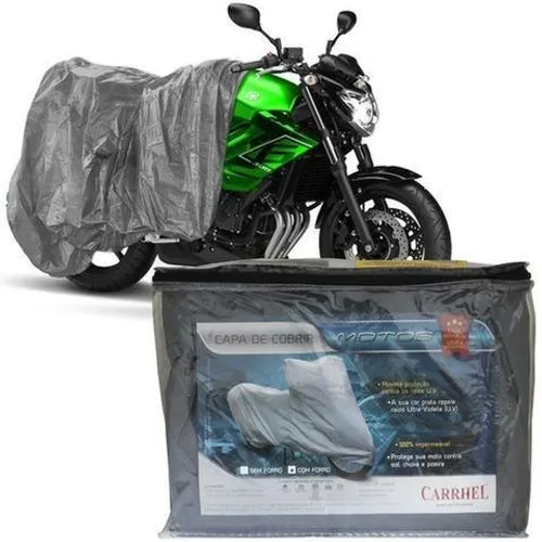 Capa Protetora de Cobrir Moto de Chuva / Sol / Poeira