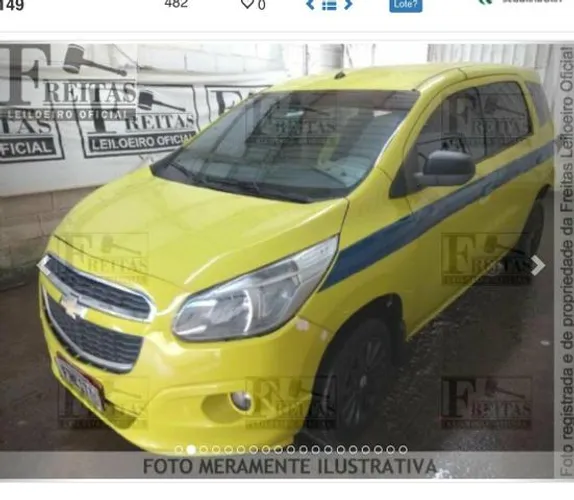 Sucata Spin 1.8 autm 2015 para retirada de peças