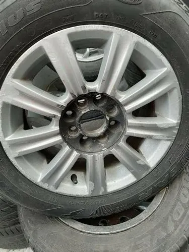 Roda aro 14 Vaska Prata Multi furo Renault Sandero 4X100