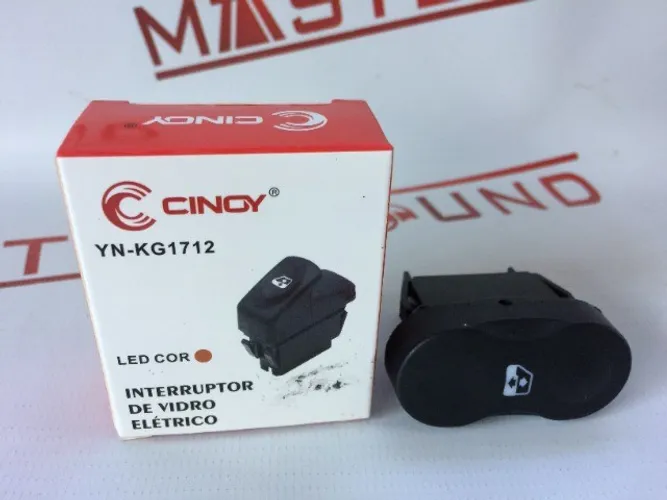 interruptor de vidro elétrico simples carro específico na embalagem novo