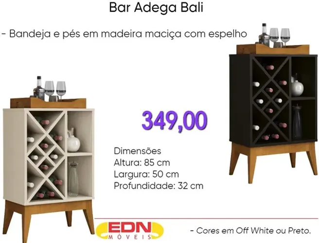 Bar adega Bali- ENTREGA HOJEEE!! 
