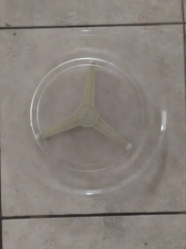 Prato pra microondas Sharp antigo 50l com o eixo