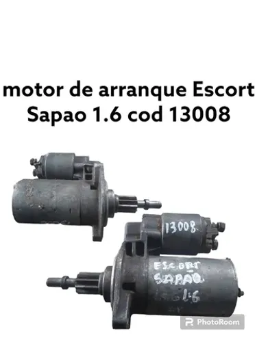 Motor de arranque escort sapao 1.6