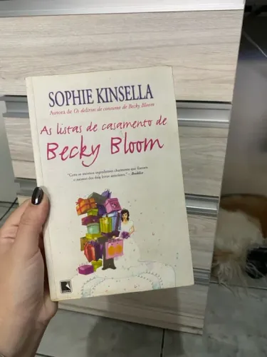 Livro As Listas de Casamento de Becky Bloom - Sophie Kinsella