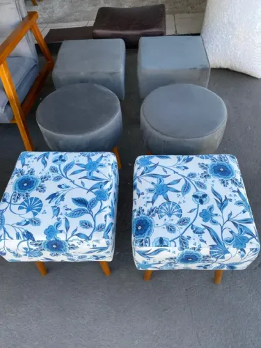 Puff quadrado a pronta entrega! 