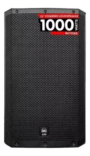 Caixa De Som Mj Audio MJ15as 110v/220v - 10x R$ 255,00 no cartão de crédito.