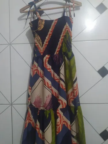 Vestido longo Infantil Estampado