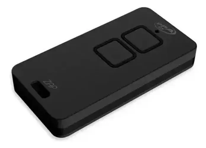 Controle Remoto Ppa Zap Pop Preto 433mhz P/ Portão E Alarme