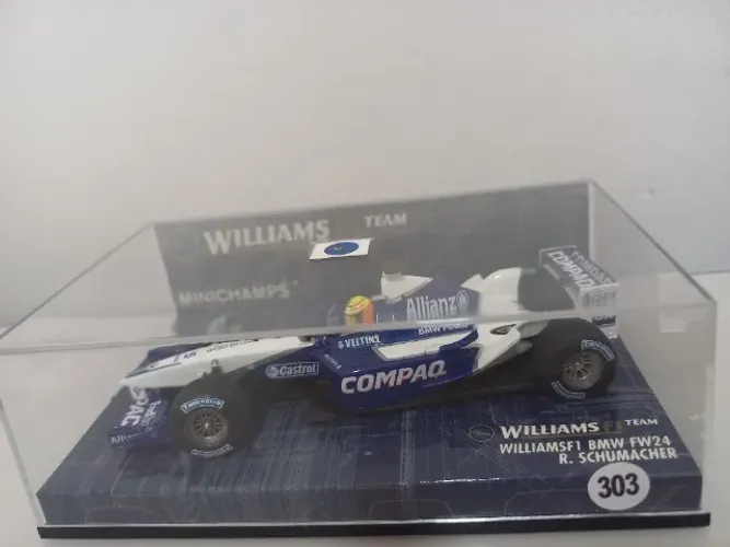 Miniatura Formula 1 Williams BMW - FW24/Ralf Schumacher 2002