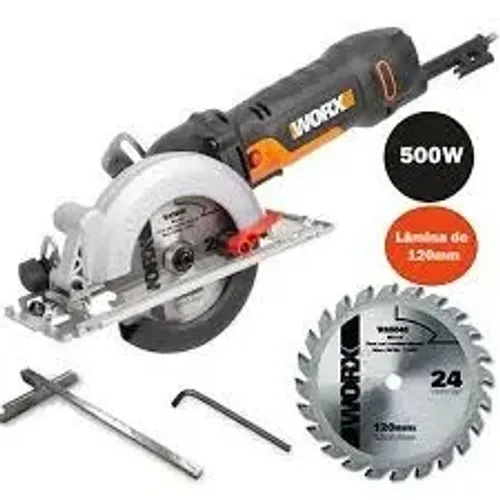 Serra Circular Compacta 120mm 500W - Worx-wx439
