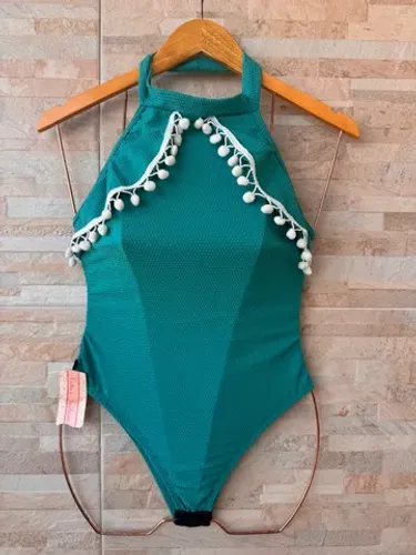 Body verde tamanho P