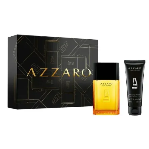 Kit Perfume Azzaro Pour Homme Masculino Edt 100ml + Gel de banho 75ml 