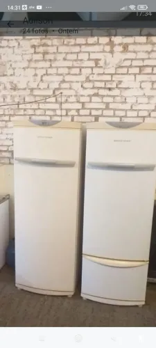 Geladeira e frizer brastemp