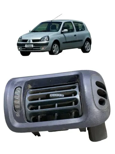 Difusor De Ar Esquerdo Painel Renault Clio 2005 *