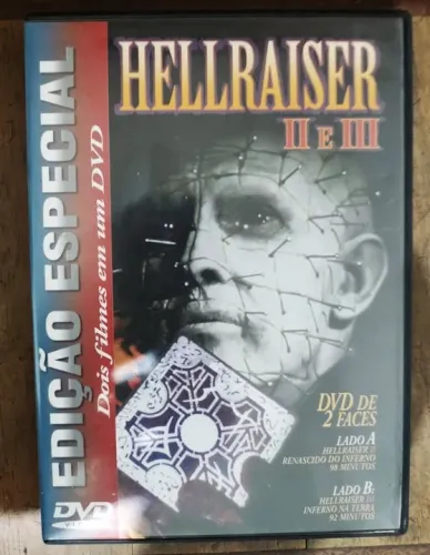 DVD Hellraiser 2 e 3