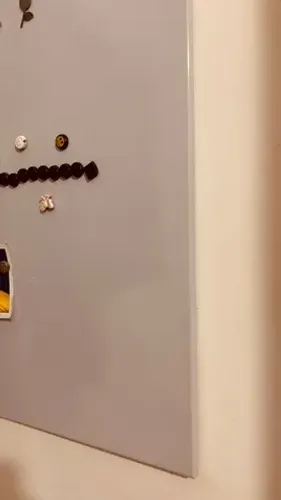 Porta fotos retangular de alumínio pintado